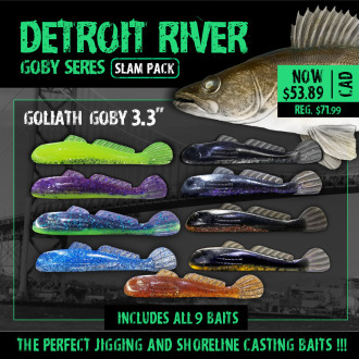 Detroit River Walleye: Goby Series Slam Pack