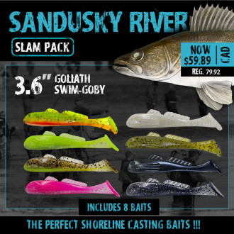 Sandusky River Walleye Slam Pack