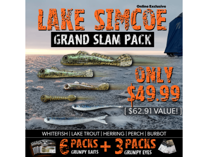 Lake Simcoe WLake Simcoe Grand Slam Packhitefish Slam Pack - 15% OFF