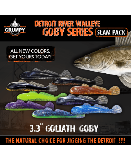 Detroit River Walleye: Goby Series Slam Pack