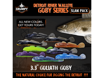 Detroit River Walleye: Goby Series Slam Pack Detroit River Walleye: Goby Series Slam Pack