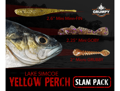 Lake Simcoe Yellow Perch Slam Pack - 15% OFF